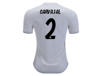 Men Dani Carvajal Real Madrid 18/19 Authentic Home Jersey by adidas