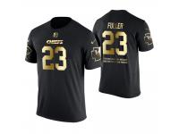 Men Kansas City Chiefs Kendall Fuller #23 Metall Dark Golden Special Limited Edition With Message T-Shirt
