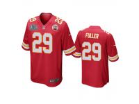 Men Kansas City Chiefs Kendall Fuller Red Super Bowl LIV Game Jersey