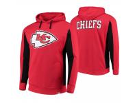 Men Kansas City Chiefs Red Team Iconic Pullover Hoodie