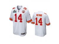 Men Kansas City Chiefs Sammy Watkins White Super Bowl LIV Game Jersey