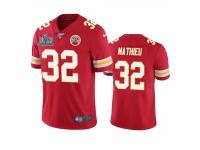 Men Kansas City Chiefs Tyrann Mathieu Red Super Bowl LIV Vapor Limited Jersey 100th