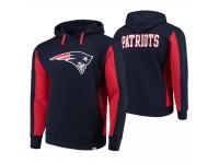 Men New England Patriots Navy Team Iconic Pullover Hoodie