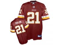 Men NFL Washington Redskins #21 Sean Taylor Throwback Home Burgundy Red Reebok Jersey