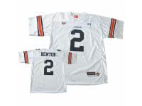 Men Nike Auburn Tigers #2 Cameron Newton White 2012 New Authentic NCAA Jersey