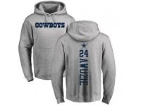 Men Nike Chidobe Awuzie Ash Backer - NFL Dallas Cowboys #24 Pullover Hoodie