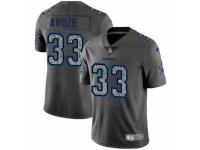 Men Nike Dallas Cowboys #33 Chidobe Awuzie Gray Static Vapor Untouchable Game NFL Jersey