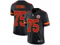 Men Nike Kansas City Chiefs #75 Cameron Erving Limited Black Rush Vapor Untouchable NFL Jersey