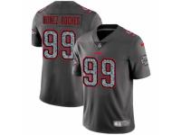 Men Nike Kansas City Chiefs #99 Rakeem Nunez-Roches Gray Static Vapor Untouchable Game NFL Jersey