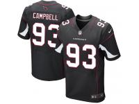 Men Nike NFL Arizona Cardinals #93 Calais Campbell Authentic Elite Black Jersey