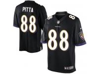 Men Nike NFL Baltimore Ravens #88 Dennis Pitta Black Limited Jersey