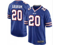 Men Nike NFL Buffalo Bills #20 Corey Graham Home Royal Blue Game Jersey