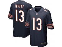 Men Nike NFL Chicago Bears #13 Kevin White Home Navy Blue Game Jersey