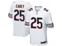 Men Nike NFL Chicago Bears #25 Ka'Deem Carey KaDeem Carey Road White Game Jersey