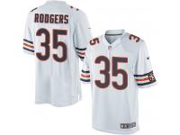 Men Nike NFL Chicago Bears #35 Jacquizz Rodgers Road White Limited Jersey