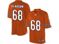 Men Nike NFL Chicago Bears #68 Matt Slauson Orange Limited Jersey