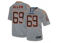 Men Nike NFL Chicago Bears #69 Jared Allen Lights Out Grey Limited Jersey