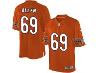 Men Nike NFL Chicago Bears #69 Jared Allen Orange Limited Jersey