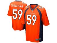 Men Nike NFL Denver Broncos #59 Danny Trevathan Home Orange Game Jersey