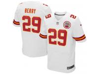 Men Nike NFL Kansas City Chiefs #29 Eric Berry Authentic Elite Road White Jersey