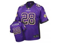Men Nike NFL Minnesota Vikings #28 Adrian Peterson Purple Drift Fashion Limited Jersey