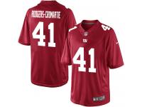 Men Nike NFL New York Giants #41 Dominique RodgersCromartie Red Limited Jersey