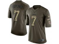 Men Nike NFL Nike San Francisco 49ers Colin Kaepernick Green Salute To Service Limited Jersey