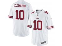 Men Nike NFL San Francisco 49ers #10 Bruce Ellington Road White Limited Jersey