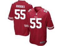 Men Nike NFL San Francisco 49ers #55 Ahmad Brooks Home Red Game Jersey