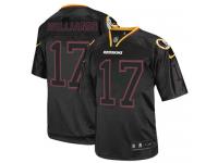 Men Nike NFL Washington Redskins #17 Doug Williams Lights Out Black Limited Jersey