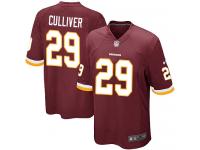 Men Nike NFL Washington Redskins #29 Chris Culliver Home Burgundy Red Game Jersey
