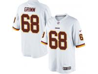 Men Nike NFL Washington Redskins #68 Russ Grimm Road White Limited Jersey