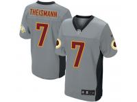 Men Nike NFL Washington Redskins #7 Joe Theismann Grey Shadow Limited Jersey