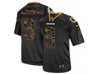 Men Nike NFL Washington Redskins #9 Sonny Jurgensen Black Camo Fashion Limited Jersey