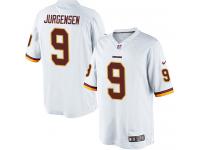 Men Nike NFL Washington Redskins #9 Sonny Jurgensen Road White Limited Jersey