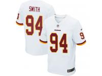 Men Nike NFL Washington Redskins #94 Preston Smith Authentic Elite Road White Jersey