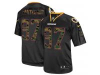 Men Nike NFL Washington Redskins #97 Jason Hatcher Authentic Elite Black Camo Fashion Jersey
