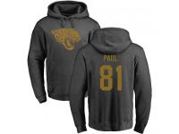 Men Nike Niles Paul Ash One Color - NFL Jacksonville Jaguars #81 Pullover Hoodie