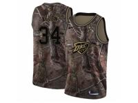 Men Nike Oklahoma City Thunder #34 Ray Allen Swingman Camo Realtree Collection NBA Jersey