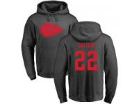 Men Nike Robert Golden Ash One Color - NFL Kansas City Chiefs #22 Pullover Hoodie