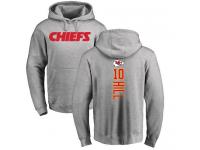 Men Nike Tyreek Hill Ash Backer - NFL Kansas City Chiefs #10 Pullover Hoodie