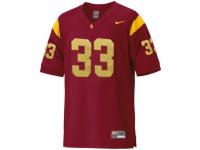 Men Nike USC Trojans #33 Marcus Allen Red Authentic NCAA Jersey