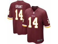 Men Nike Washington Redskins #14 Ryan Grant Game Burgundy Red Team Color NFL Jersey