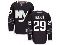 Men Reebok New York Islanders #29 Brock Nelson Premier Black Third NHL Jersey