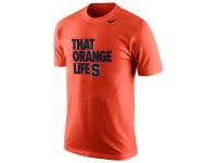 Men Syracuse Orange Nike Basketball Mascot Life T-Shirt C Orange