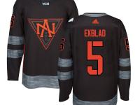 Men Team North America #5 Aaron Ekblad 2016 World Cup of Hockey Black Adidas Jerseys