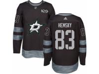 Men's Adidas Dallas Stars #83 Ales Hemsky Premier Black 1917-2017 100th Anniversary NHL Jersey