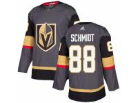 Men's Adidas Vegas Golden Knights #88 Nate Schmidt Authentic Gray Home NHL Jersey