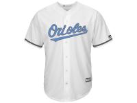 Men's Baltimore Orioles Majestic White Fashion 2016 Father's Day Cool Base Replica Jersey