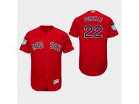 Men's Boston Red Sox 2019 Spring Training Rick Porcello Flex Base Jersey Scarlet